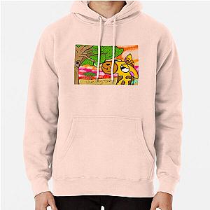 Giraffe &amp;amp Leaf Pullover Hoodie RB1008