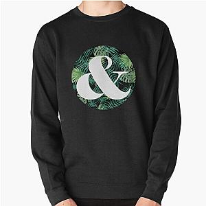 Ampersand - palm leaves Pullover Sweatshirt RB1008