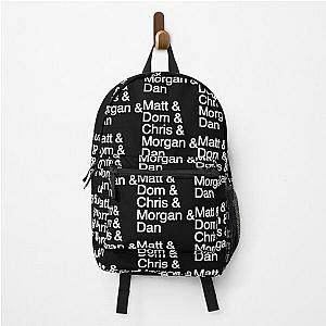 Matt &amp;amp Dom &amp;amp Chris &amp;amp Morgan &amp;amp Dan Backpack RB1008