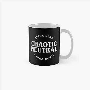 Chaotic Neutral Alignment Kinda Care Kinda Don&amp;amp39t Funny Quotes Classic Mug RB1008