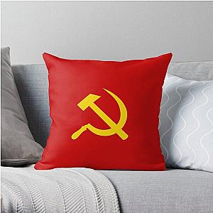 Hammer &amp;amp Sickle Throw Pillow RB1008