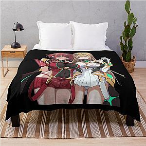 Pyra &amp;amp Mythra - 8  Classic . Throw Blanket RB1008