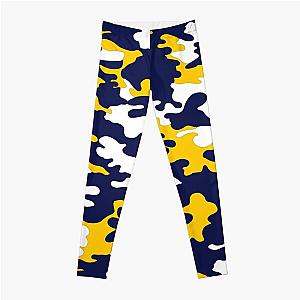 Blue &amp;amp Yellow Camo II Leggings RB1008