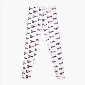 Charisma &amp;ampampamp Uniqueness &amp;ampampamp Nerve &amp;ampampamp Talent (gradient lettering) Leggings RB1008