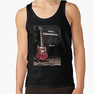 Red guitar and Amp Tank Top RB1008