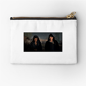 Clues? Found. Sanity? Lost. A Murder at the End of the World A Murder At The End Of The World Zipper Pouches