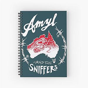 Snake Red   Spiral Notebook