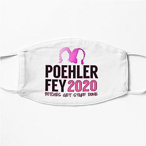 amy poehler tina fey 2020 Flat Mask