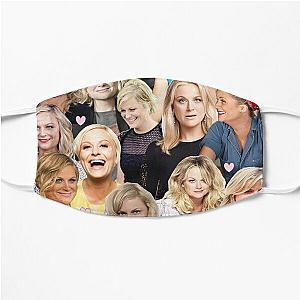 Amy Poehler Collage Flat Mask