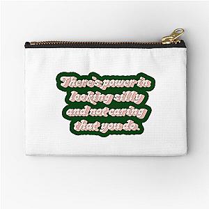 Amy Poehler Quote Zipper Pouch