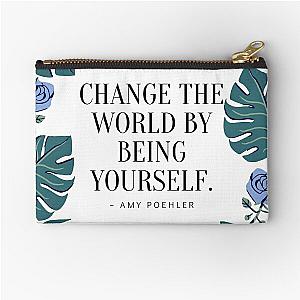 Amy Poehler Quote Zipper Pouch