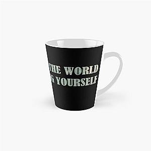 Amy Poehler - Change the world, quote Tall Mug