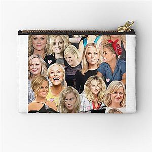 Amy Poehler Collage Zipper Pouch