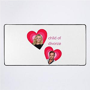 Will Arnett and Amy Poehler - Child of Divorce Desk Mat