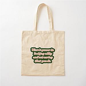 Amy Poehler Quote Cotton Tote Bag