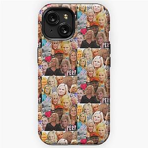 Amy Poehler Leslie Knope Collage iPhone Tough Case