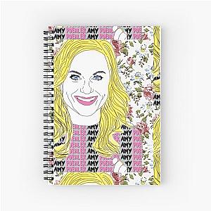 Amy Poehler floral Spiral Notebook