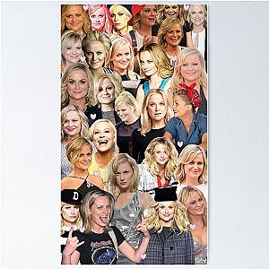 Amy Poehler Collage Poster