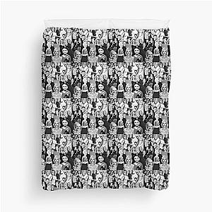 Amy Poehler Collage Duvet Cover