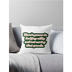 Amy Poehler Quote Throw Pillow