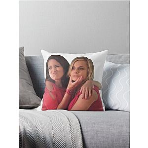 Tina Fey & Amy Poehler - Sisters Throw Pillow