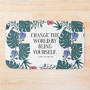 Amy Poehler Quote Bath Mat