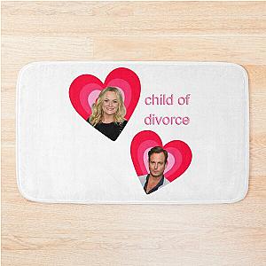 Will Arnett and Amy Poehler - Child of Divorce Bath Mat