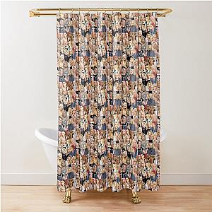 Amy Poehler Collage Shower Curtain