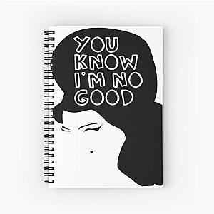 Amy winehouse Spiral Notebook