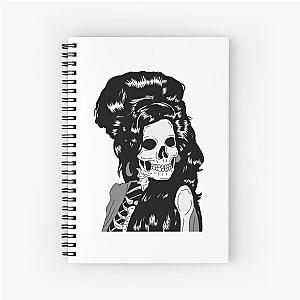 Amy Winehouse Spiral Notebook