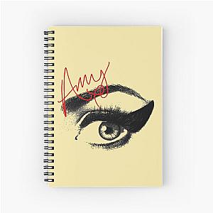 amy winehouse vintage design Spiral Notebook