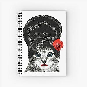 amy winehouse vintage design Spiral Notebook