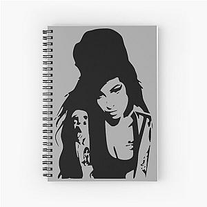 amy winehouse vintage design Spiral Notebook