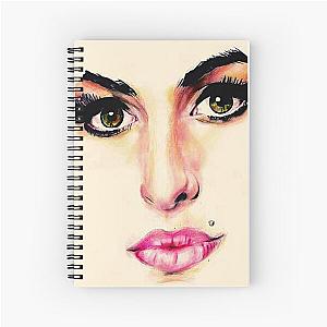 amy winehouse vintage design Spiral Notebook