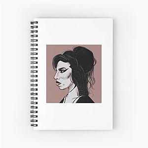 Amy Winehouse Spiral Notebook