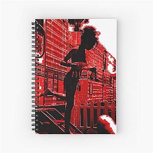 amy winehouse  vintage  design Spiral Notebook