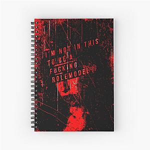 amy winehouse  vintage  design Spiral Notebook