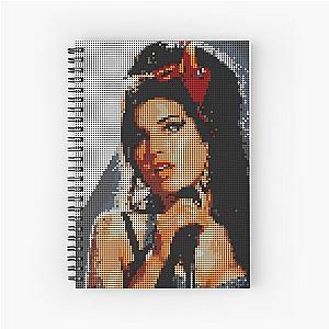 amy winehouse  vintage  design Spiral Notebook