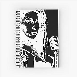 amy winehouse  vintage  design Spiral Notebook