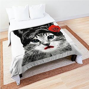 amy winehouse vintage design Comforter