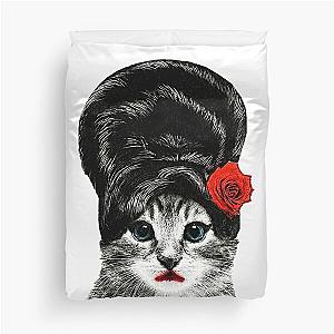 amy winehouse vintage design Duvet Cover