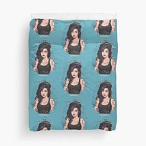 Amy Winehouse - Gaze Duvet Cover