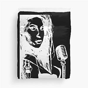 amy winehouse  vintage  design Duvet Cover