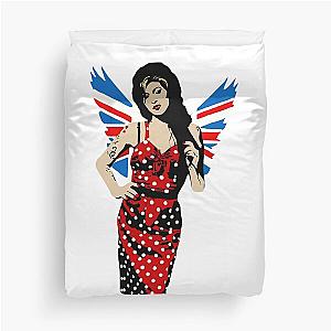 amy winehouse  vintage  design Duvet Cover