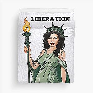 Liberation - Amy Winehouse Duvet Cover