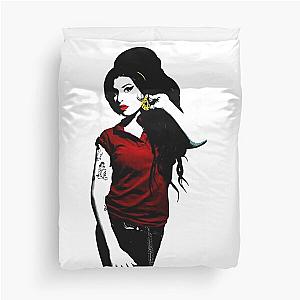 amy winehouse  vintage  design Duvet Cover