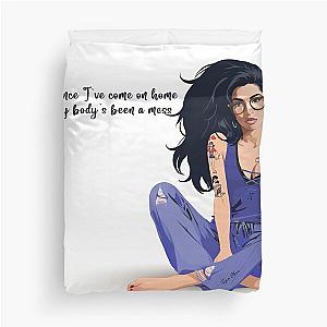 Amy Winehouse - Gaze of Fame4 Duvet Cover