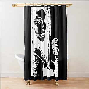 amy winehouse  vintage  design Shower Curtain