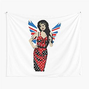 amy winehouse  vintage  design Tapestry