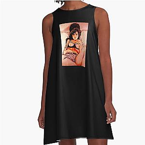 amy winehouse  vintage  design A-Line Dress